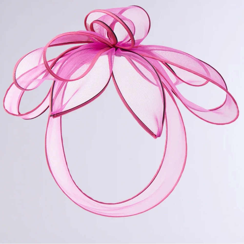 TO THE RACES FASCINATOR IN PINK - O/S - Picture 4 of 4